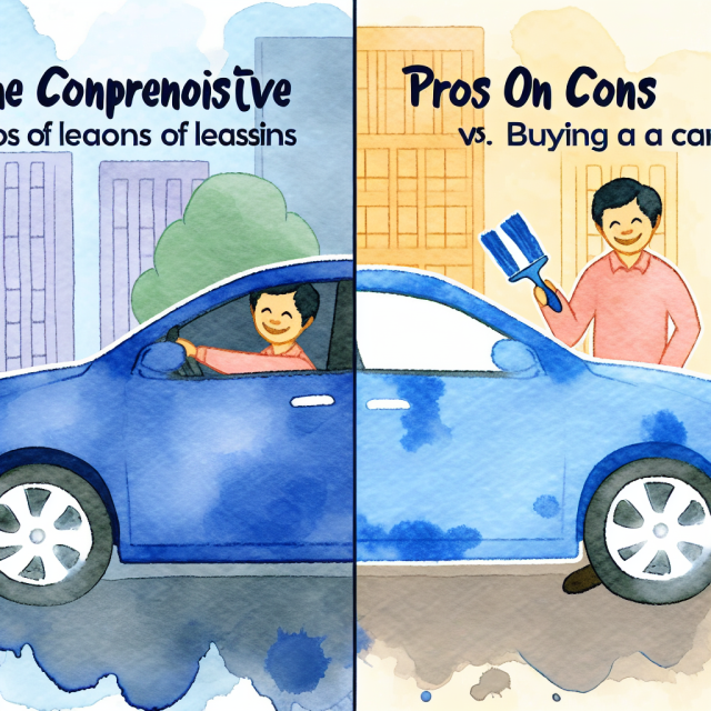 The Comprehensive Guide to the Pros and Cons of Leasing vs. Buying a Car