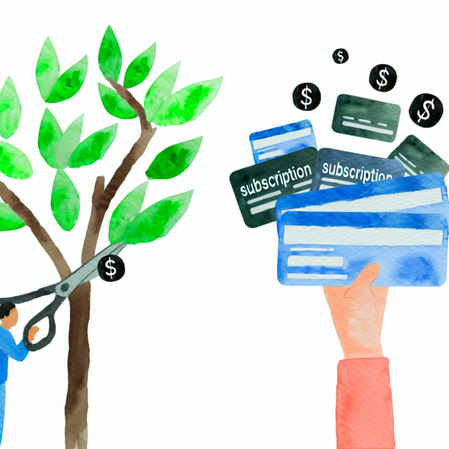 How to Effectively Cut Down on Subscription Services and Save Money