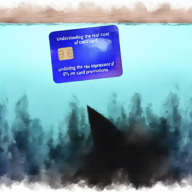 Understanding the Real Cost of 0% Interest Credit Card Promotions